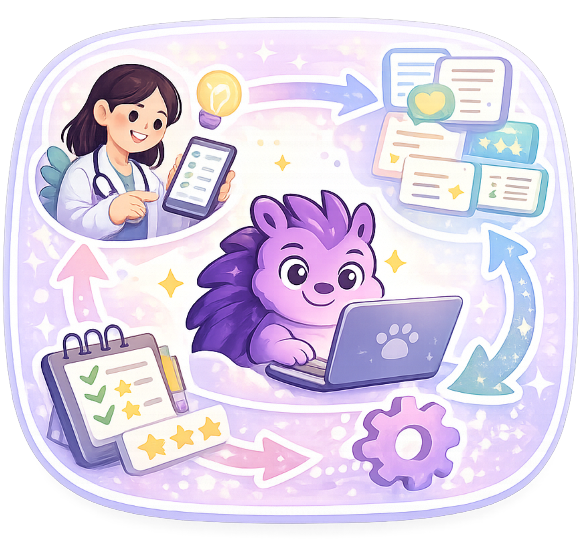 Therapist-anchored AI